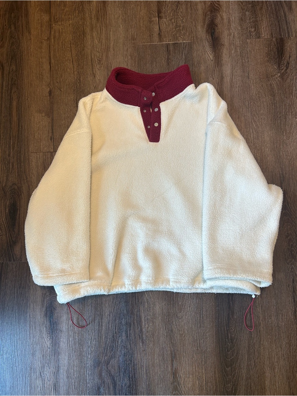 Hazel Boutique Fleece Quarter Snap Sweatshirt